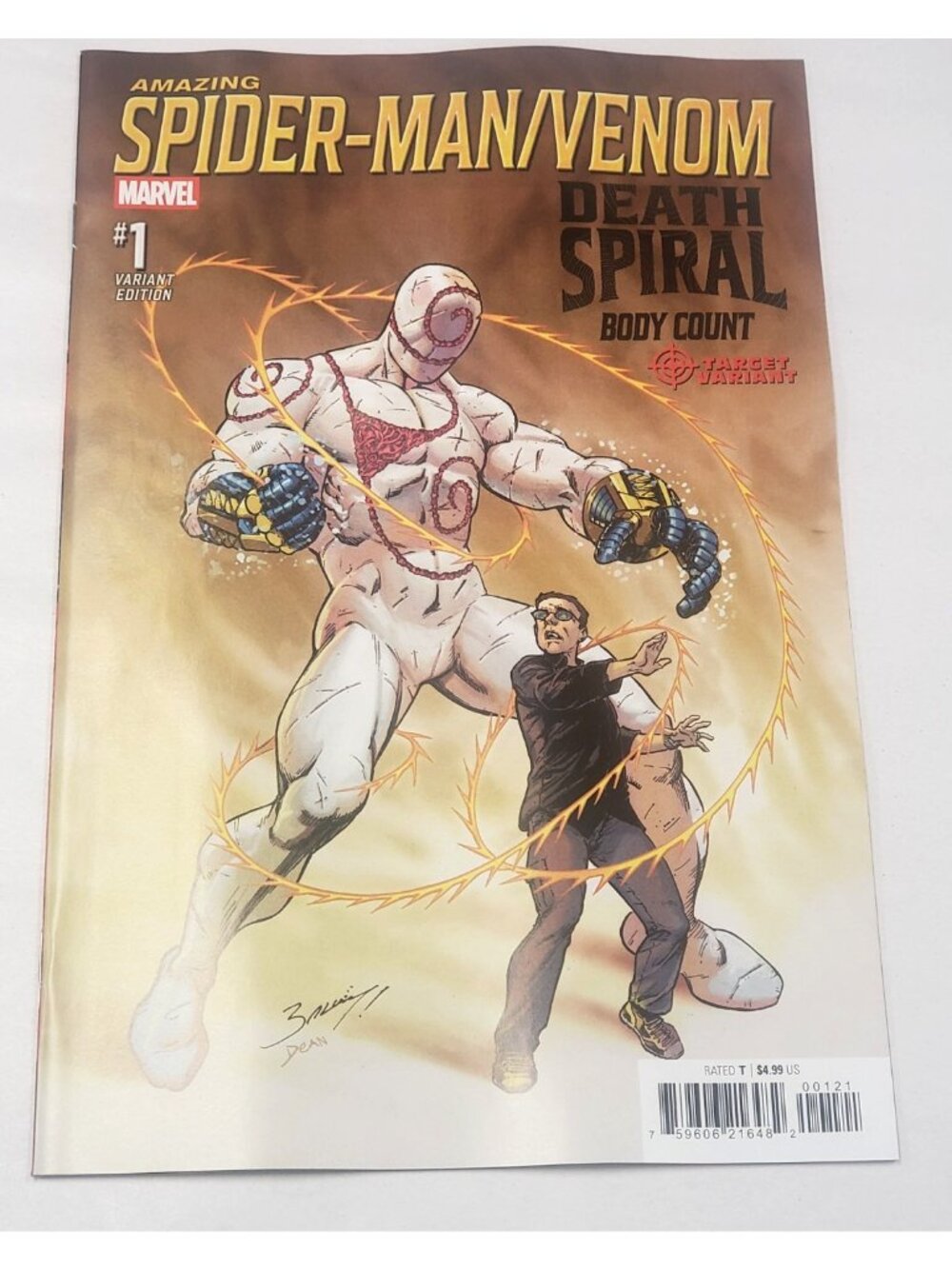 Spider-Man Venom: Death Spiral #1 Variant Set A B C D MTG Parrillo Soule VF NM - Picture 3 of 14
